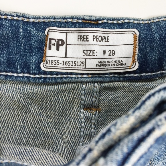 Free People Wales Wide Leg High Waisted Jeans - Picture 5 of 7